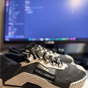 Dolce & Gabbana Monochrome Athletic Shoes